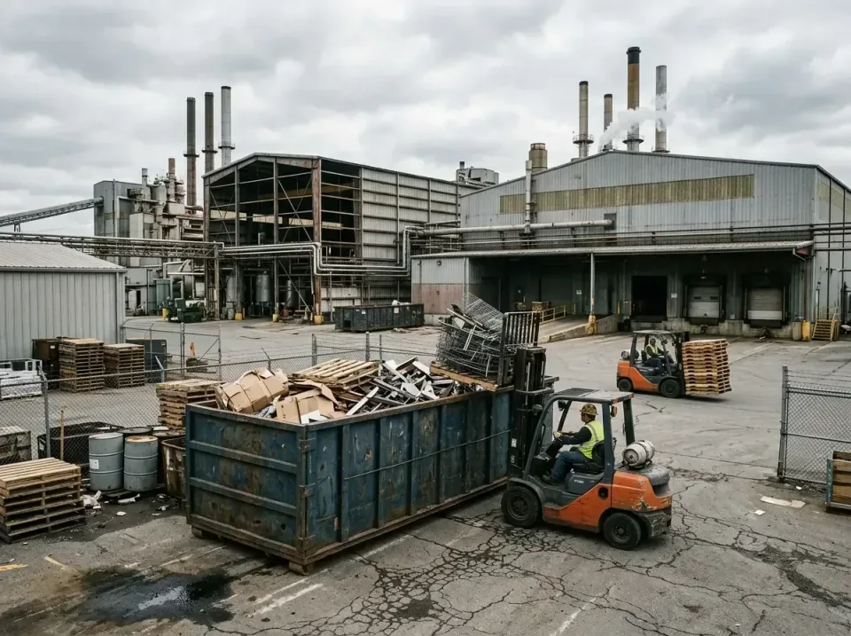 industrial-factory-scrap-conta-003 — frequently asked questions, Cheap Roll-off Dumpster Rentals in Lakeshore, LA